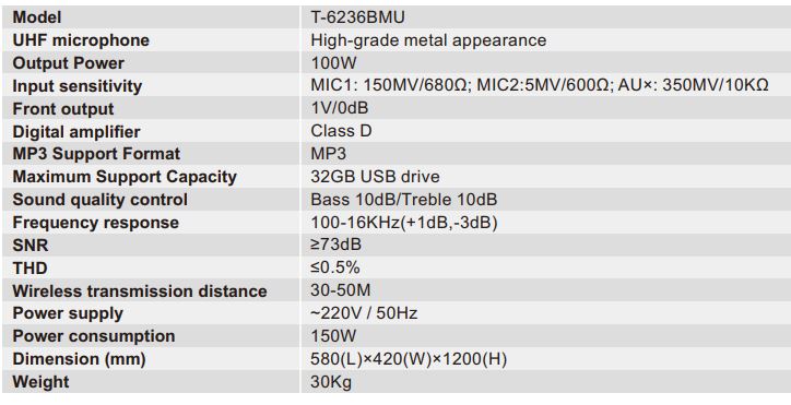 T-6236BMU High-end Multifunctional Luxury Podium