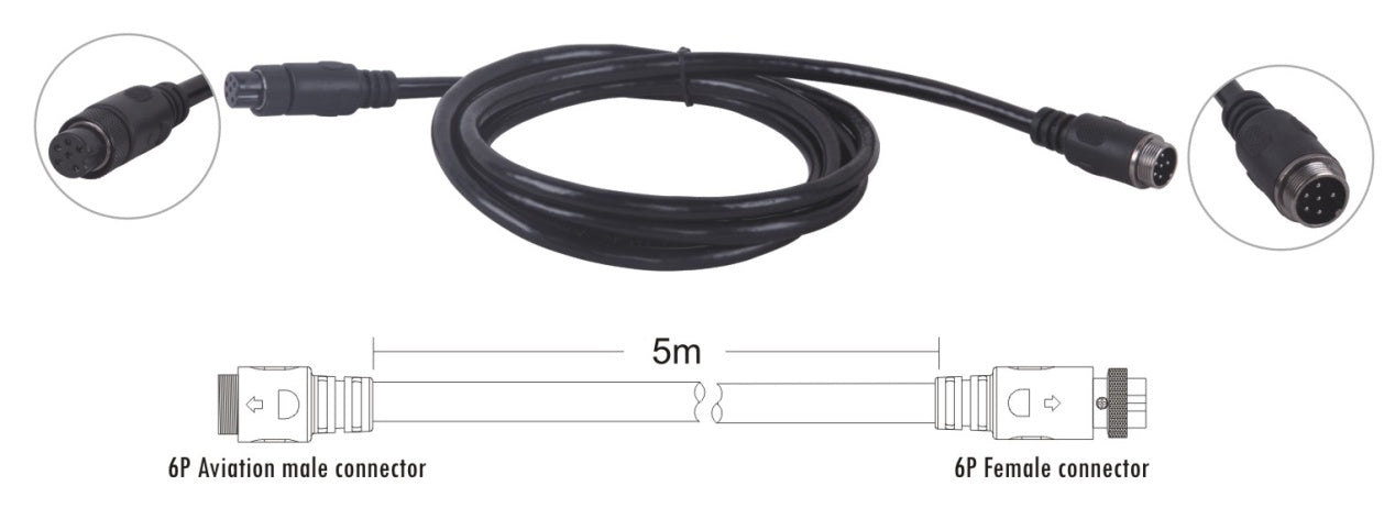 TS-0200 Series Extension Cable TS-05D, TS-10D, TS-20D, TS-50D, TS-100D, TS-02DM, TS-02D