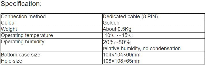 TS-0604 Series Inserted TS-8S