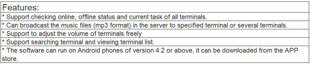 T-7700SA Digital IP System APP (Android)
