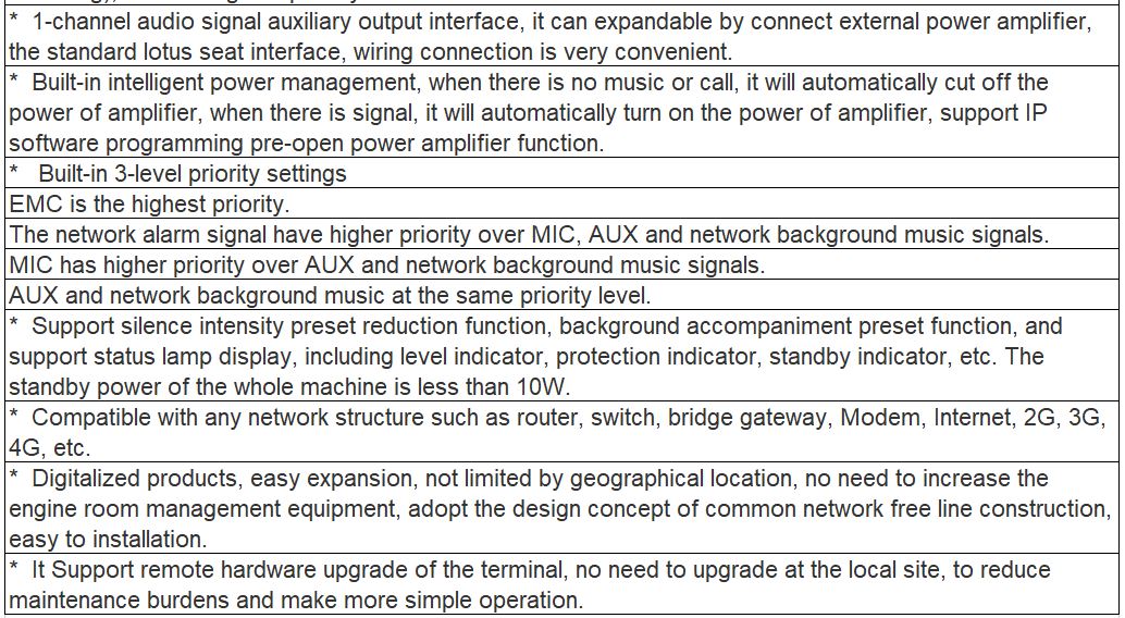 T-77240Z/ T-77350Z/ T-77500Z Rack Mount Economic 8-zone IP Amplifier