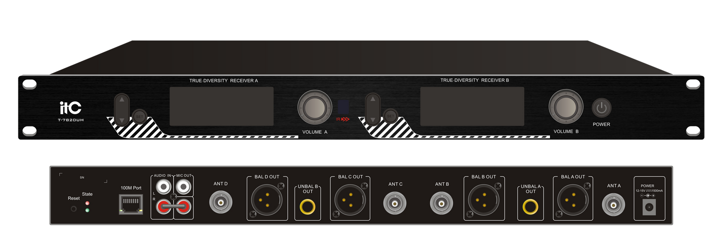 T-7820UH Collector (IP Network Audio Collecting Terminal)