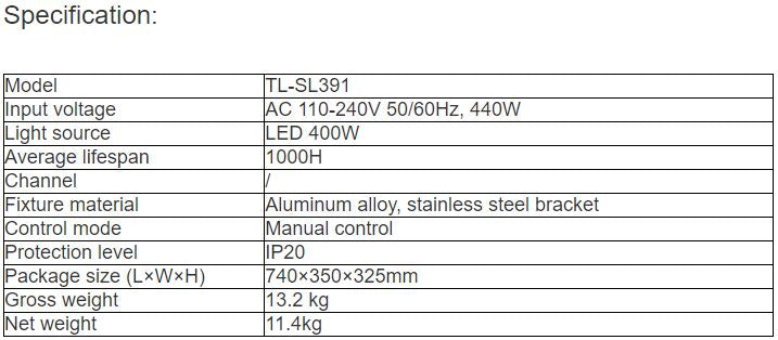 TL-SL391 440W Follow Spot Light