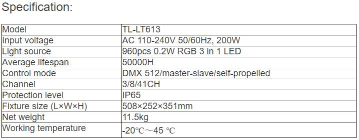 TL-LT613 200W Strobe Light
