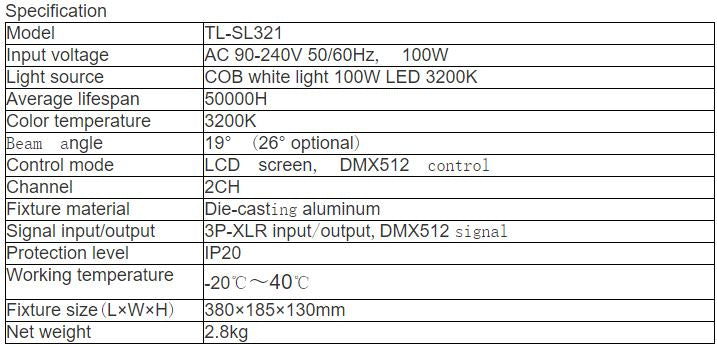 TL-SL321 LED Studio Light
