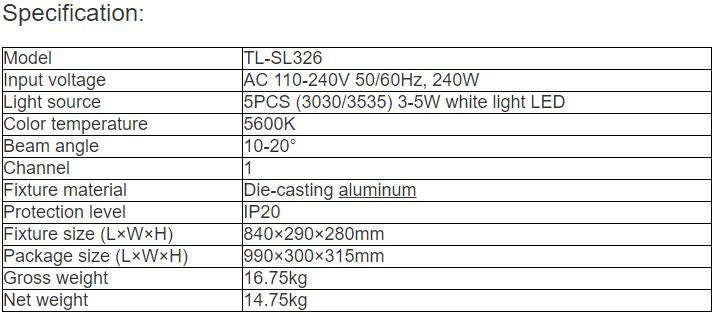 TL-SL326 200W LED Studio Light