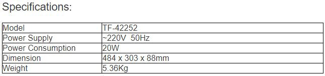 TF-42252 Speaker Line Supervision