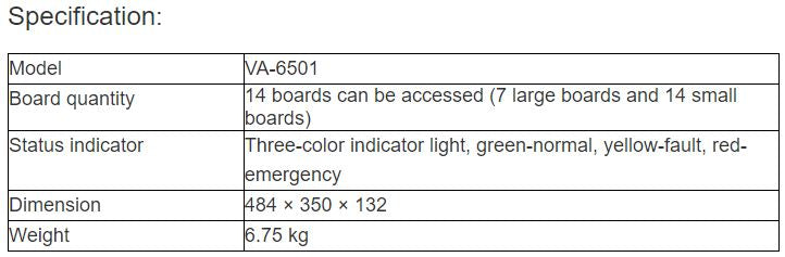 PC1 (VA-6501) Amplifier Cabinet