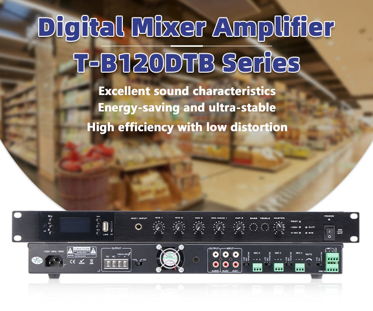 Digital_Mixer_Amplifier_T-B120DTB_Series_All_You_Need_to_Know