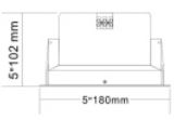 T-105F Ceiling Speaker (3W-6W)