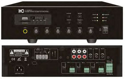 itc pa amplifier mixer amplifier cover