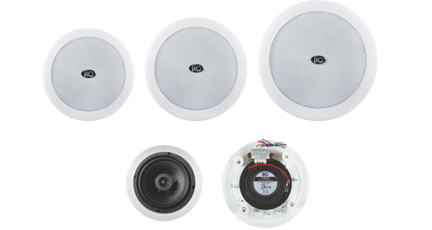 T-205A  T-206A  T-208A Ceiling Speaker (Coaxial Speaker) (3.75W-7.5W-15W-30W)