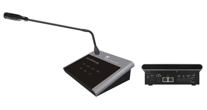 T-214B 4-zone High-fidelity Remote Paging Microphone