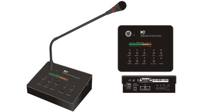 T-216 Six zones paging microphone