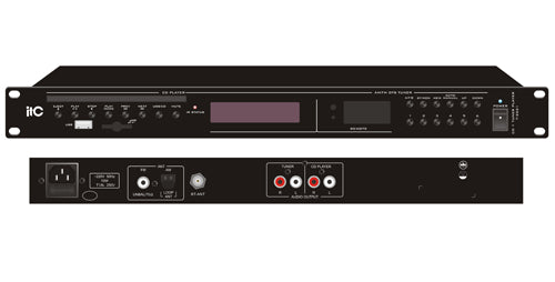 T-2221 CD MP3 Player with Tuner (4 Audio Sources in One)