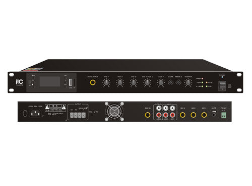 T-60DTB  T-120DTB  T-240DTB  T-350DTB  T-500DTB  T-650DTB Digital Mixer Amplifier with MP3 Tuner Bluetooth (Phone Jack Mic Input)