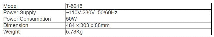 T-6216 16-Channel Power Sequencer