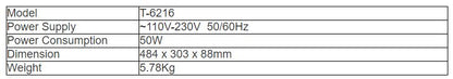 T-6216 16-Channel Power Sequencer