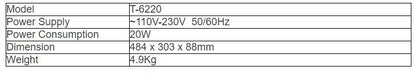 T-6220 20-Channel Monitor