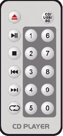 T-6221 CD MP3 Player