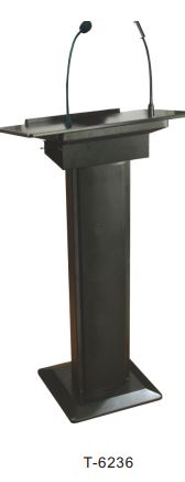 T-6236 Lectern T-6236B Lectern with Wireless VHF MIC