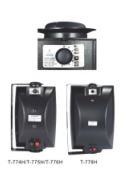 T-774H  T-775H  T-776H  T-778H  T-774HW  T-775HW  T-776HW  T-778HW Wall Mount Speaker (7.5W-15W-30W-60W)