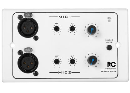 T-8000D (Grey & Aluminum)  T-8000DW (White & ABS)Remote MIC Input Module