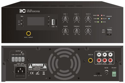 T-B120 T-B240 Mini Mixer Amplifier with MP3 TUNER Bluetooth