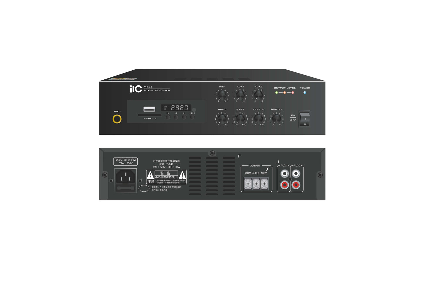 T-B20  T-B40  T-B60 Mini Digital Bluetooth Amplifier with MP3