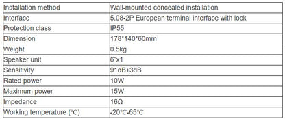 VA-6602B Speaker