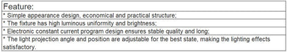 TL-LH1501, TL-LH1502, TL-LH1503, TL-LH1504, TL-LH1505, TL-LH1506 LED Wall Washer