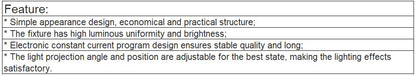 TL-LH1601, TL-LH1602, TL-LH1603, TL-LH1604, TL-LH1605, TL-LH1606 LED Wall Washer