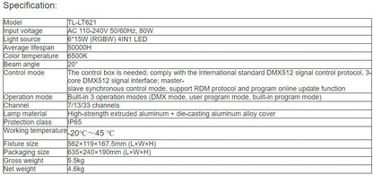 TL-LT621 LED Wall Washer