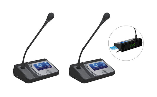 TS-0200 Series TS-0203, TS-0203A ChairmanMicrophone, Delegate Microphone