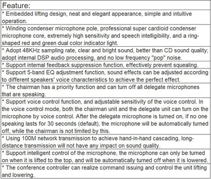 TS-0230M3 Conference Microphone