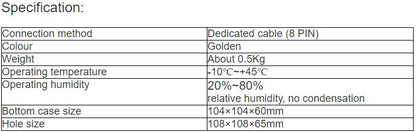 TS-0604 Series Inserted TS-8S