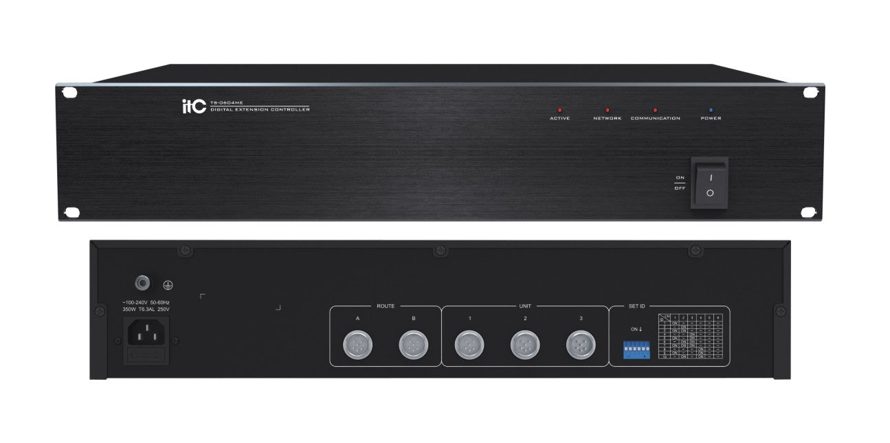 TS-0604 Series TS-0604ME Digital Conference System Extension Controller