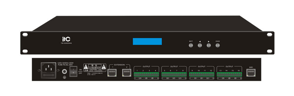 TS-0300MX Conference System Controller – ITC MALAYSIA - PA System ...