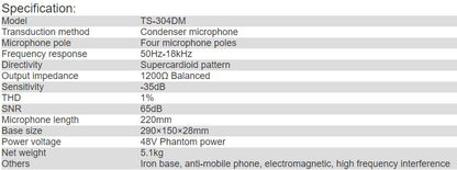 TS-304DM Microphone