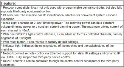 TS-9103S Light Controller