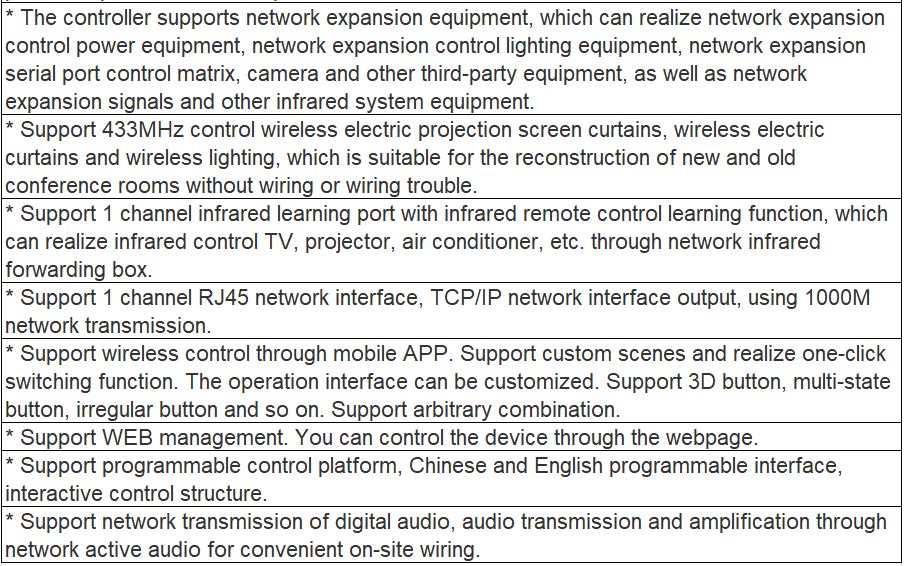 TR-0703 Mini Center Controller