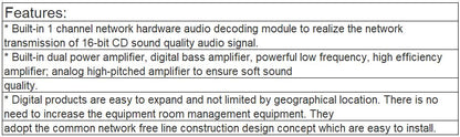TR-0730 Network Active Speaker