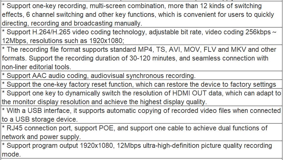 TS-0663M HD Recording System Controller