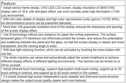 TV-65830E Interactive Flat Panel