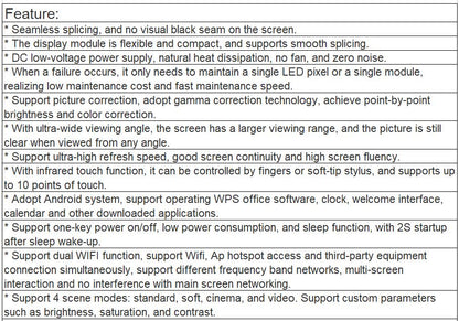 TV-W130-YZT Interactive Indoor Full Color LED Video Wall