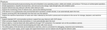 TV-6903CP Video Intercom Terminal