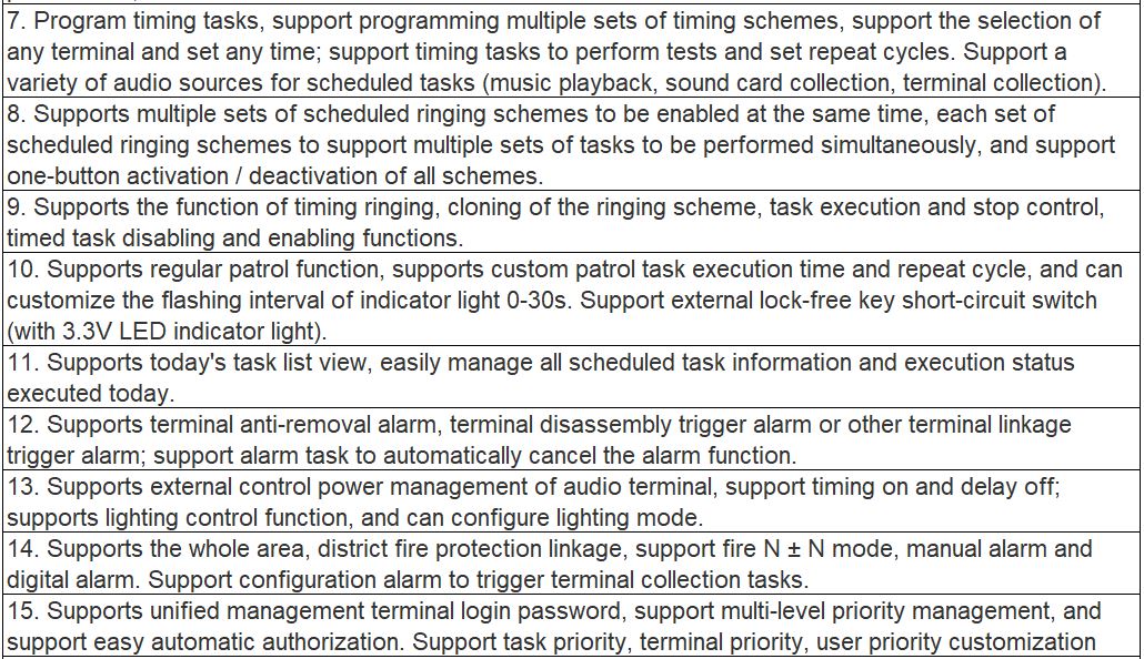 T-7700SR IP Network Broadcast with Hot Backup Control Center (Industrial Computer) Software V1.5