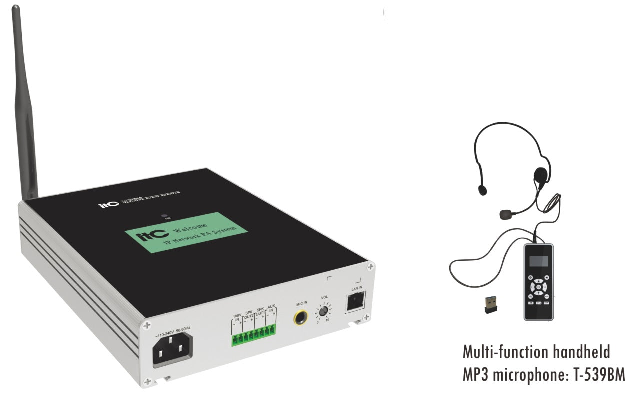 T-7705BM Economic wall-mounted IP terminal