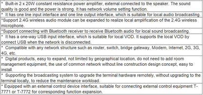 T-7705S IP Terminal