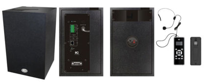 T-7707BM 2.4G IP Ietwork Active Speakers ( with handhold MIC and backup feature)